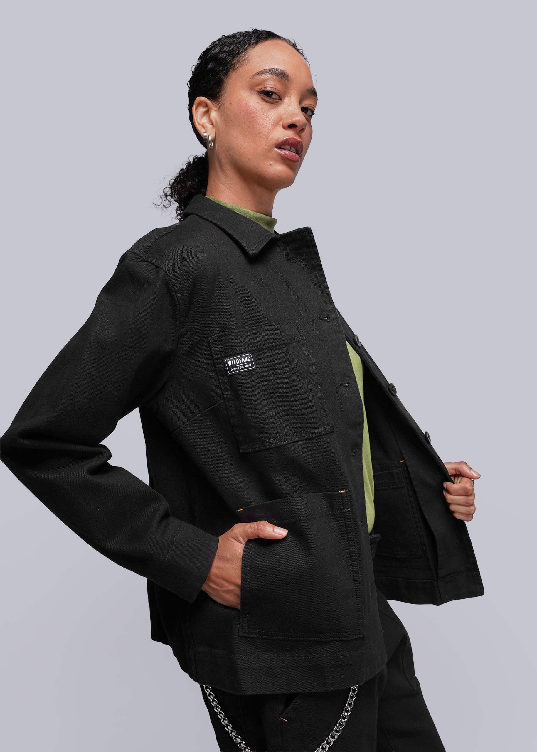 The Essential Denim Utility Jacket - Image 3