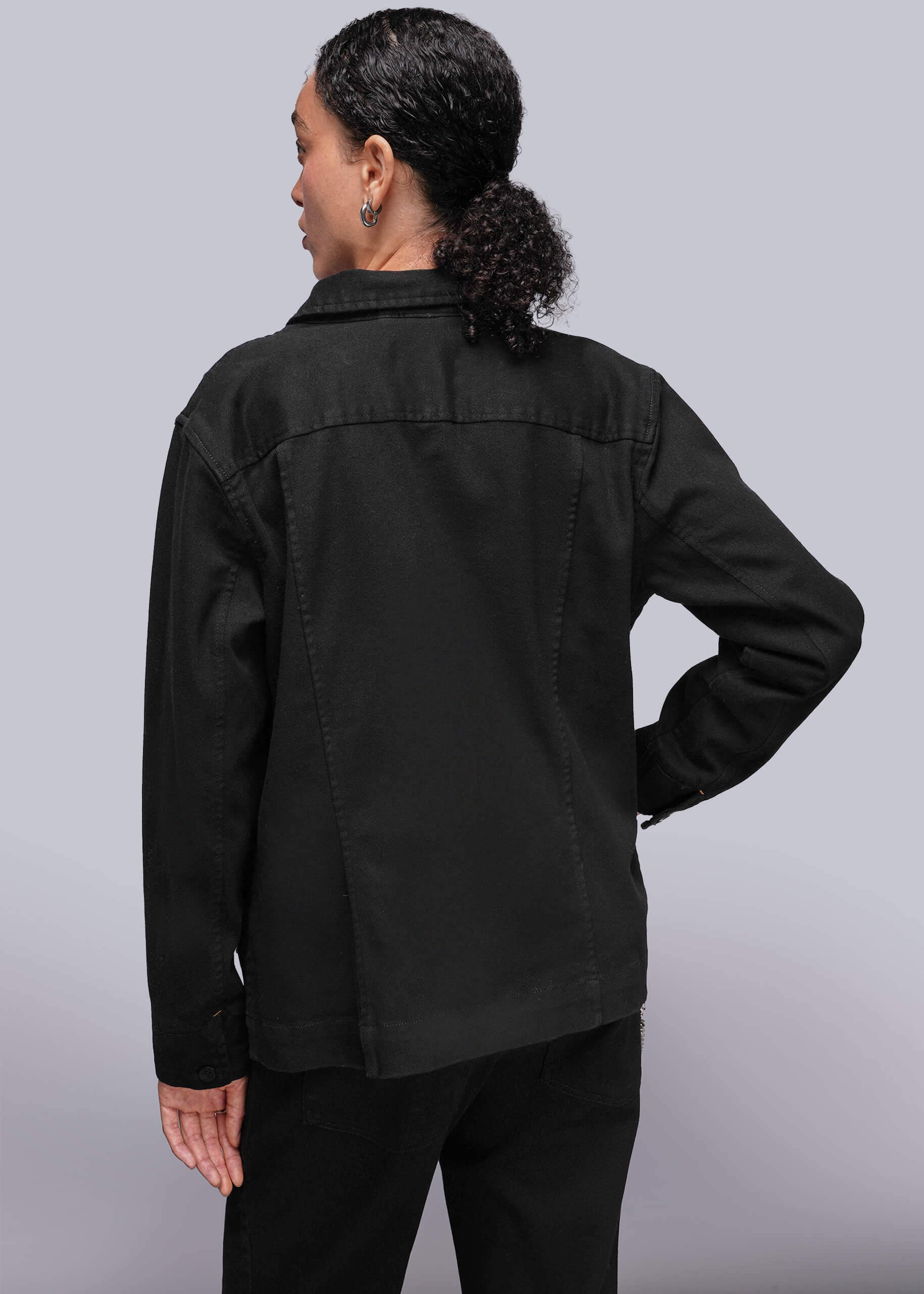 The Essential Denim Utility Jacket - Image 5