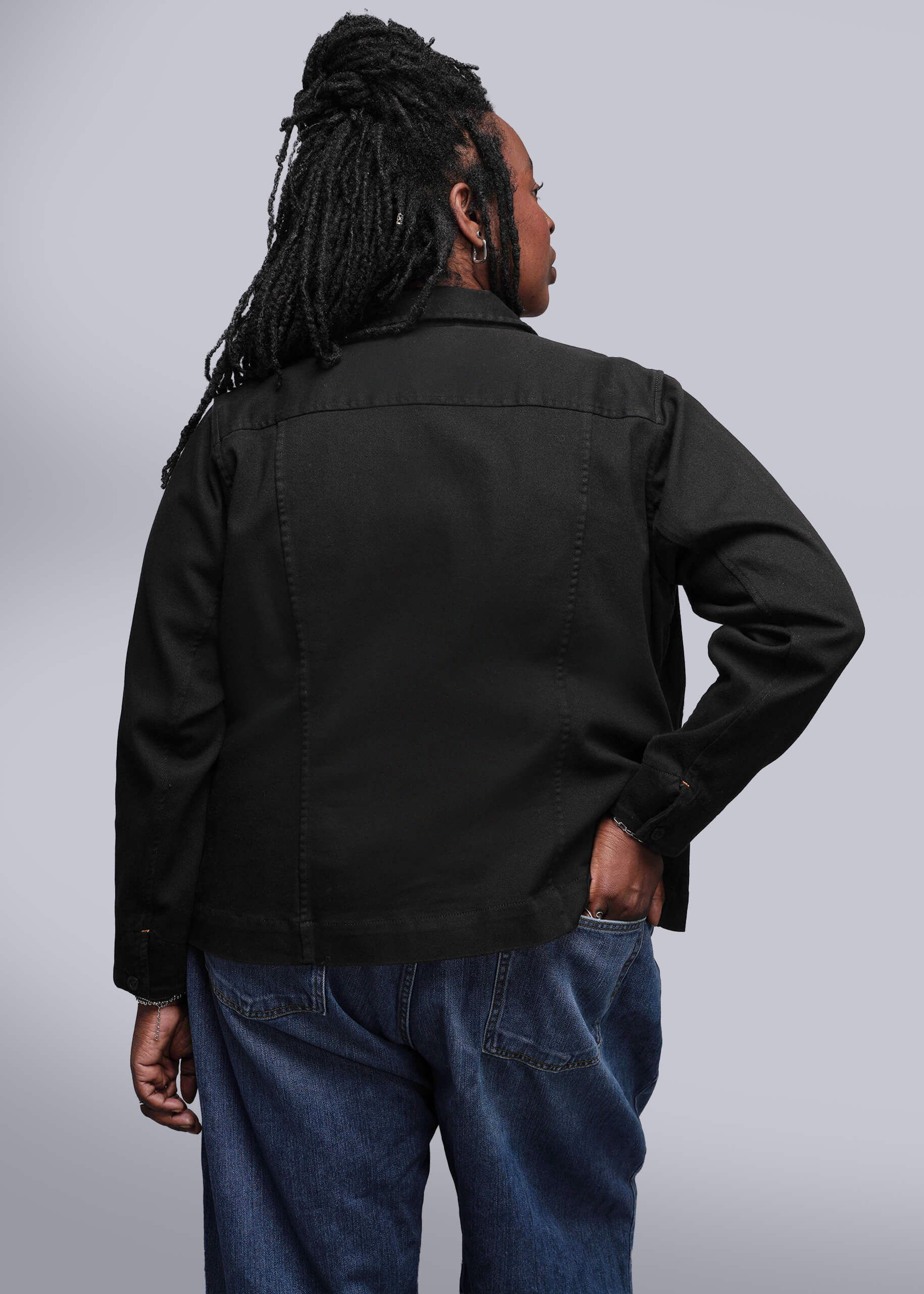The Essential Denim Utility Jacket - Image 9