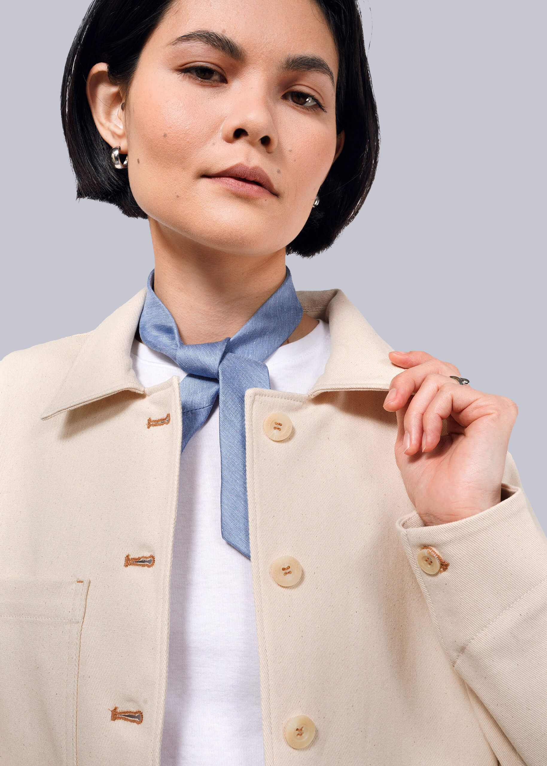 The Essential Denim Utility Jacket - Image 3