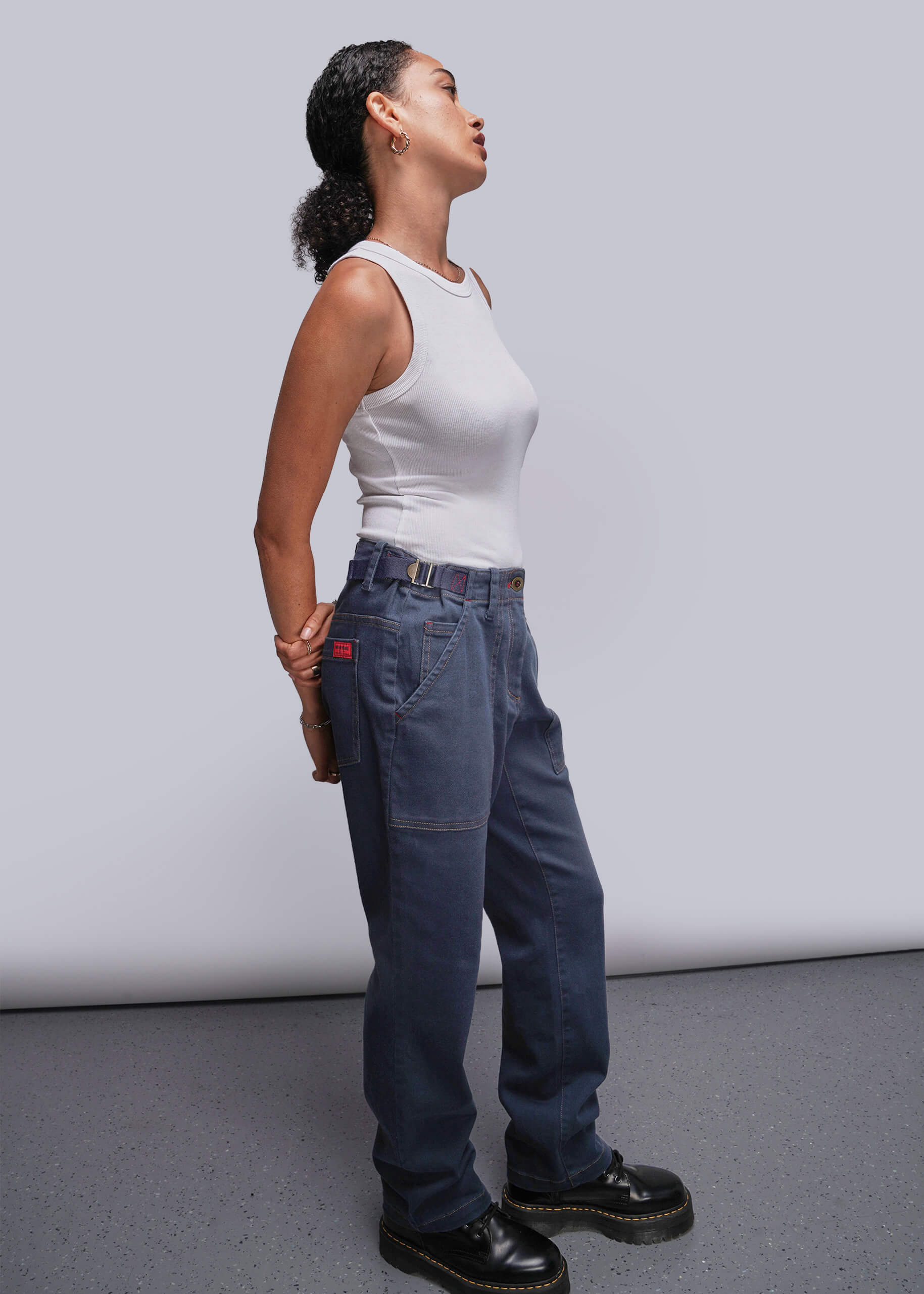 The Essential Denim Utility Pant - Image 3