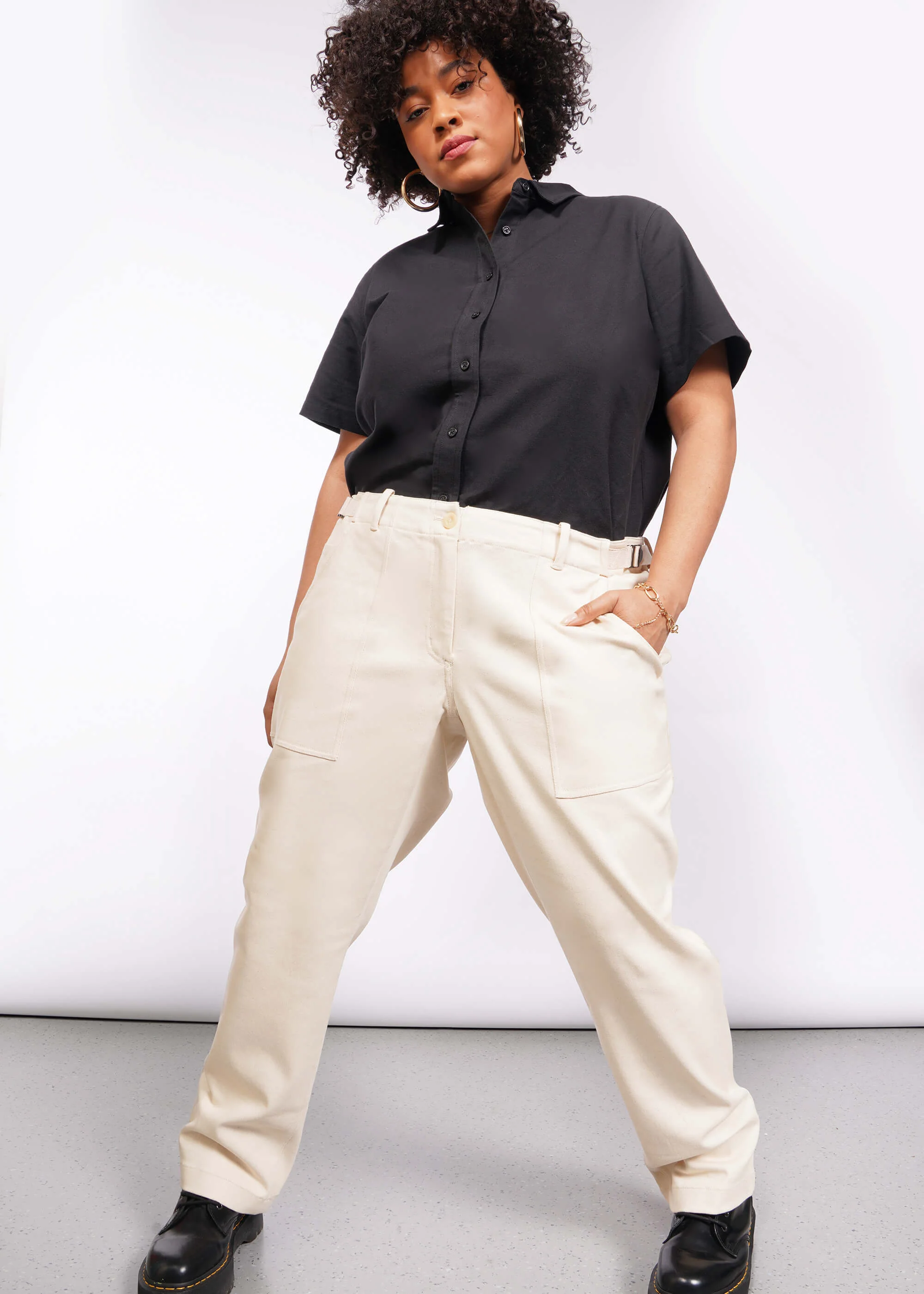 The Essential Denim Utility Pant - Image 9