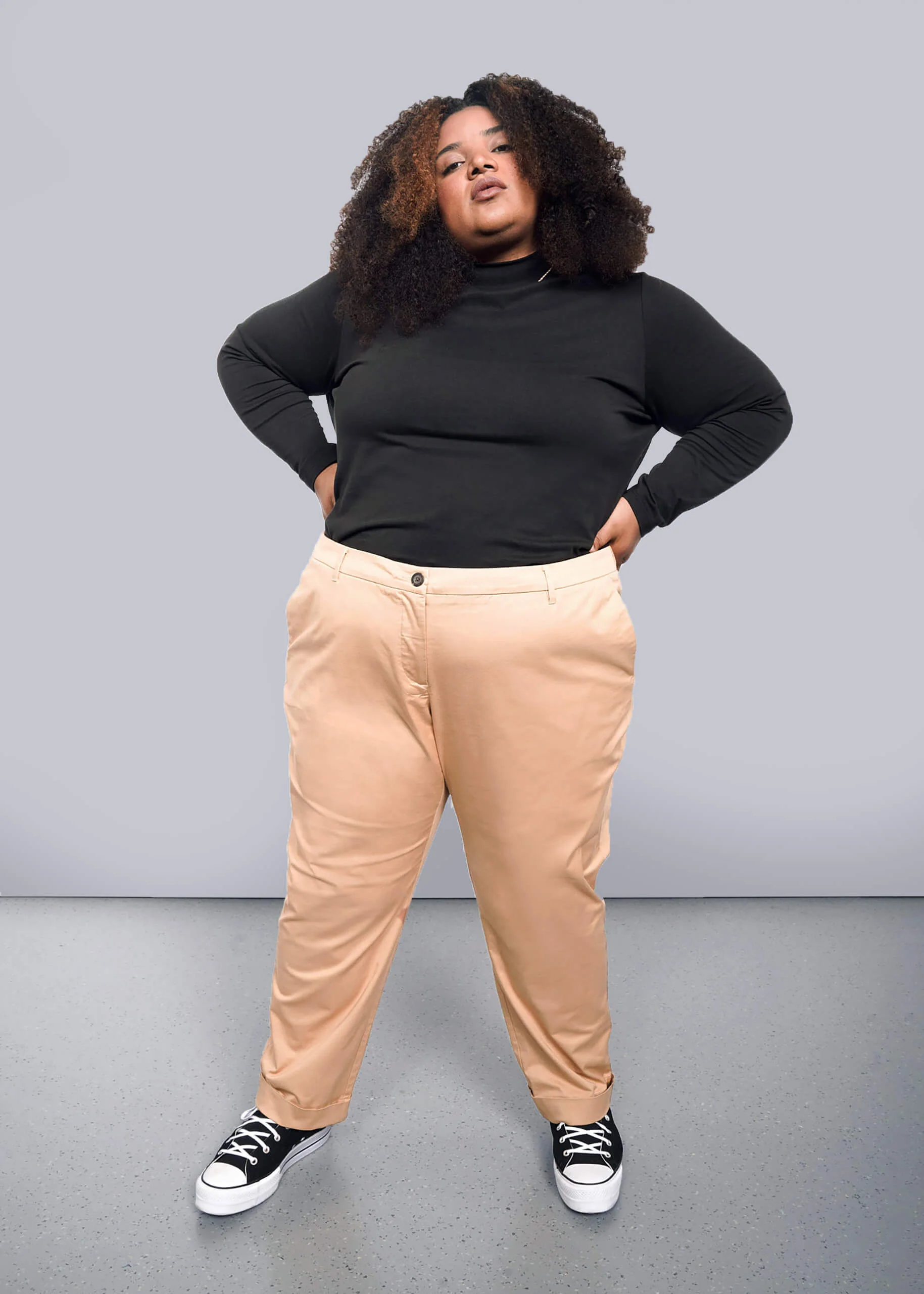 The Everyday Long Sleeve Mock Neck Tee - Image 5