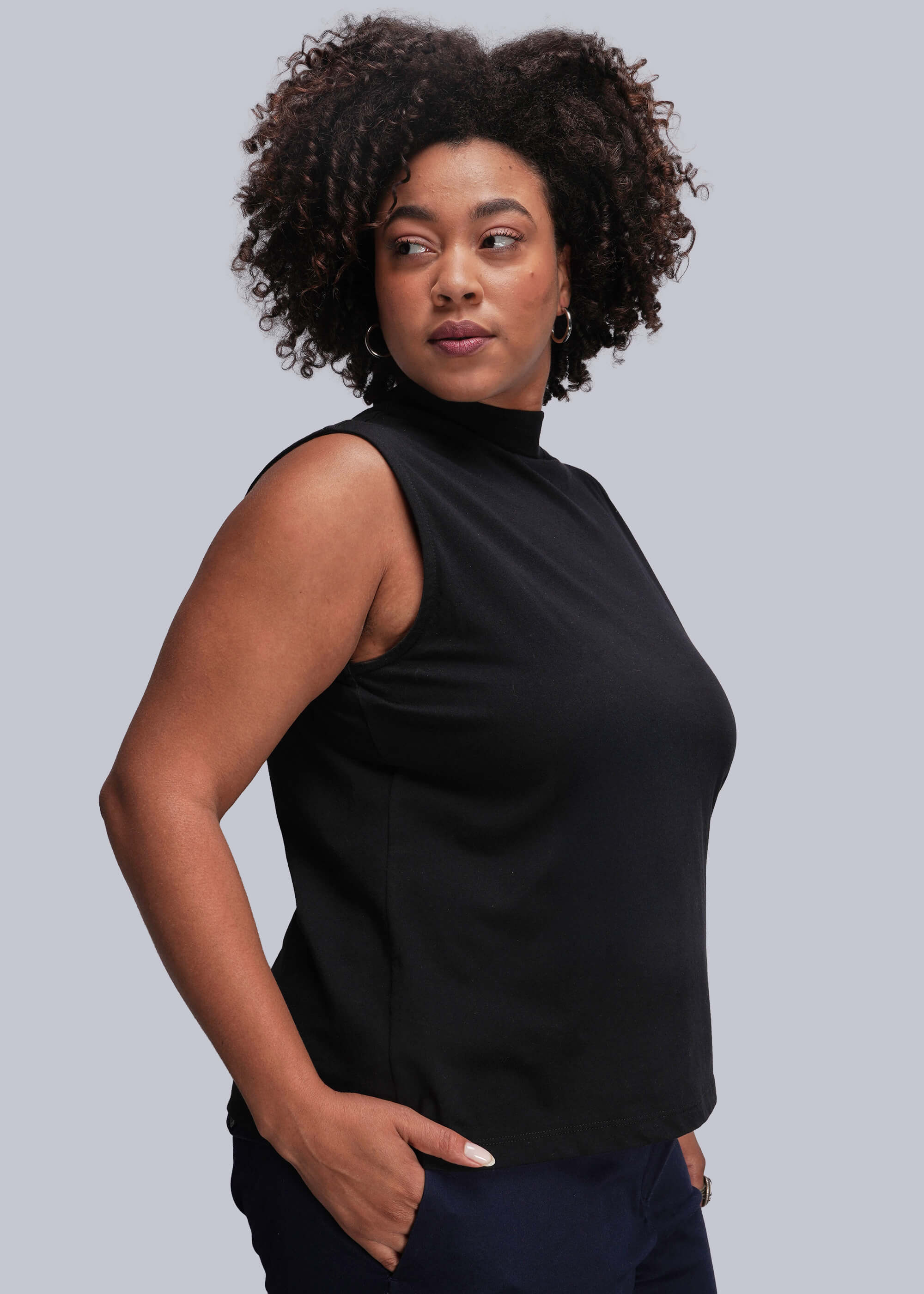 The Everyday Mock Neck Tank - Image 3
