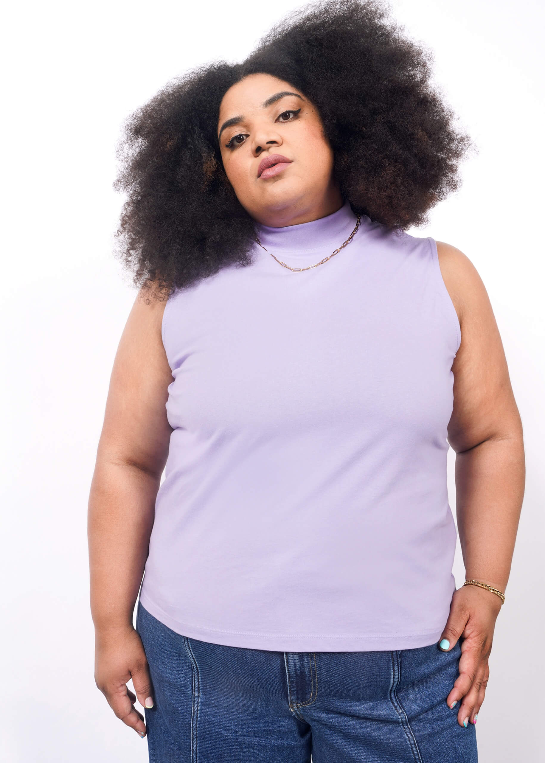 The Everyday Mock Neck Tank - Image 5