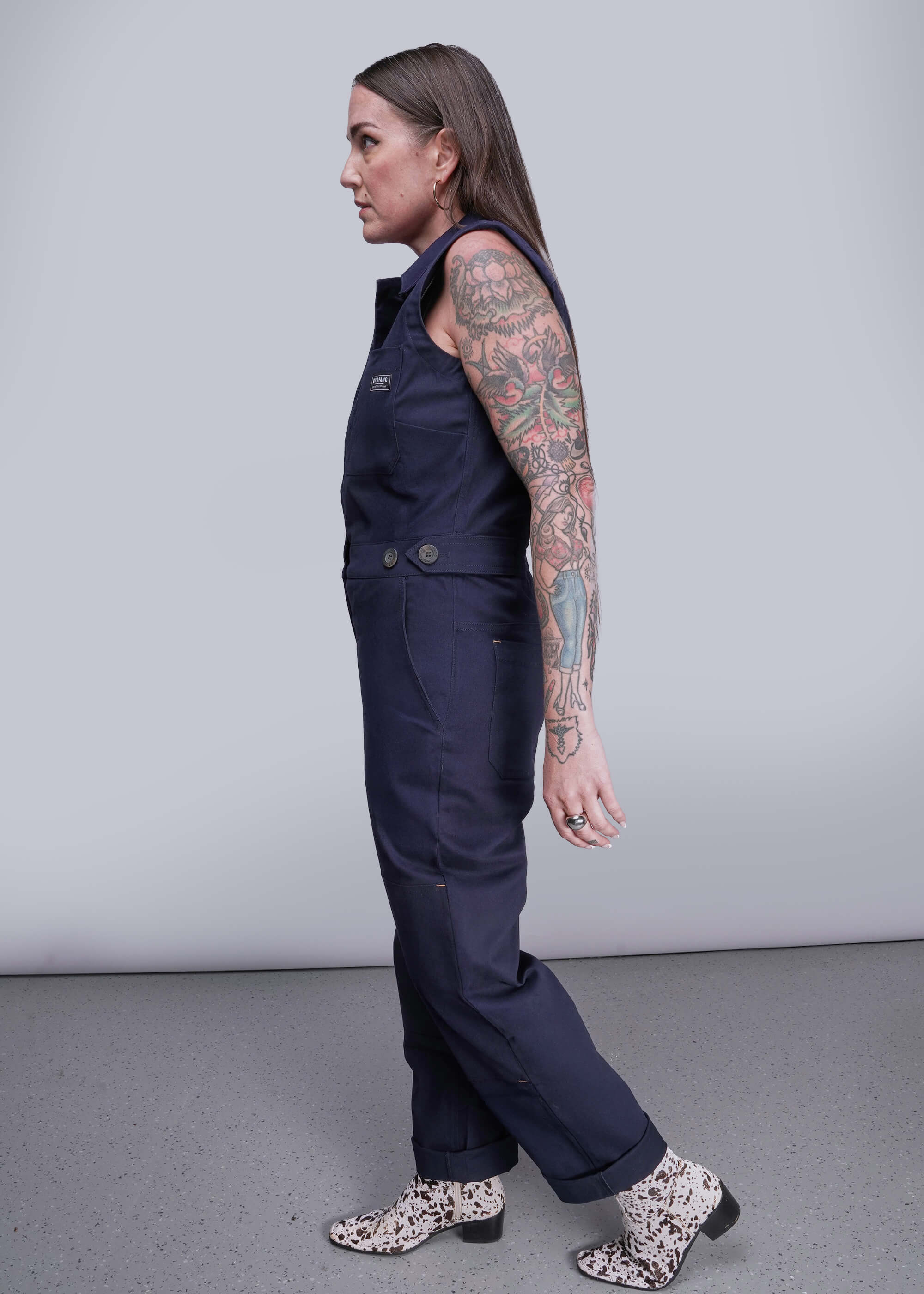 The Essential Sleeveless High Waisted Coverall - Image 3