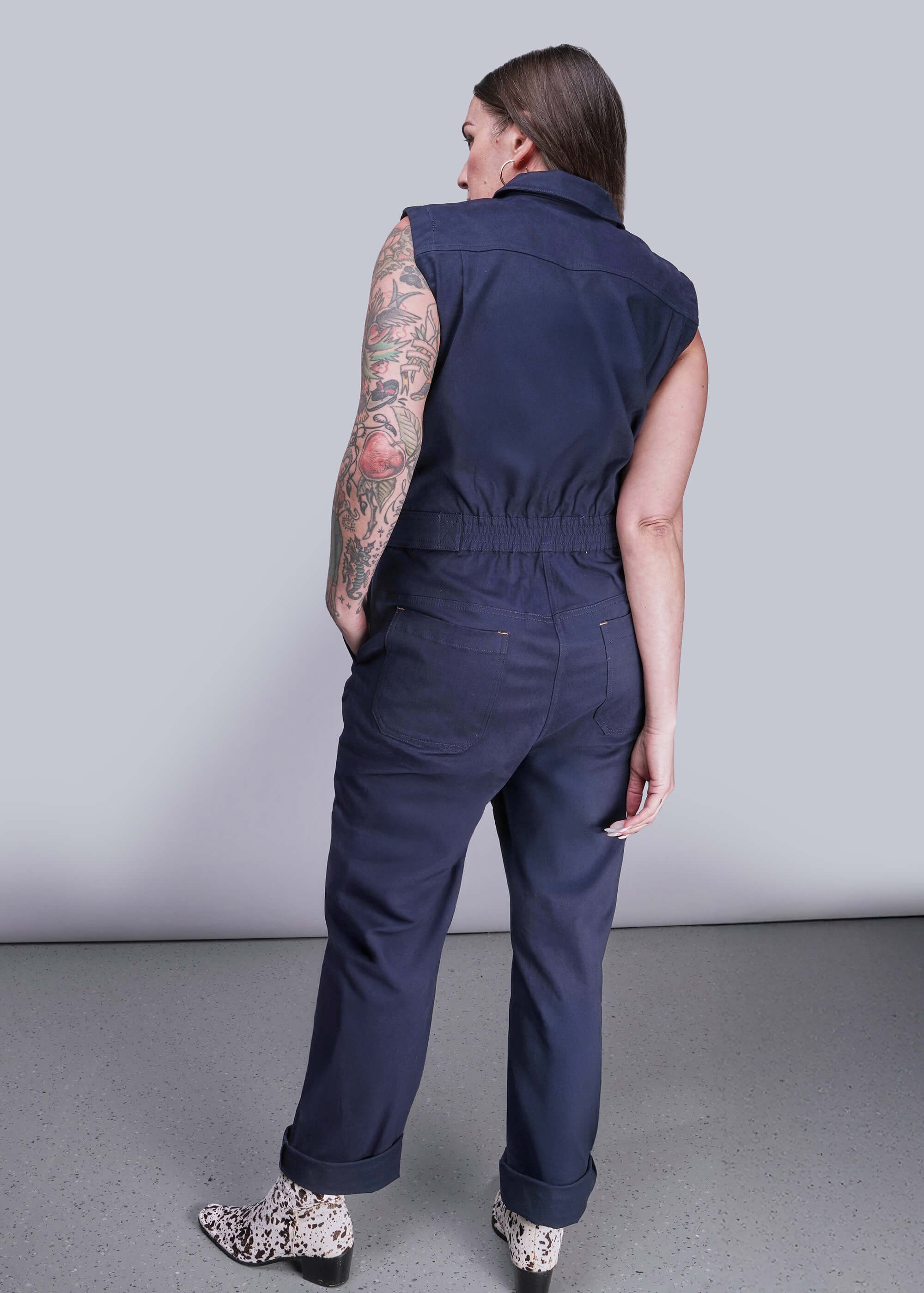 The Essential Sleeveless High Waisted Coverall - Image 5