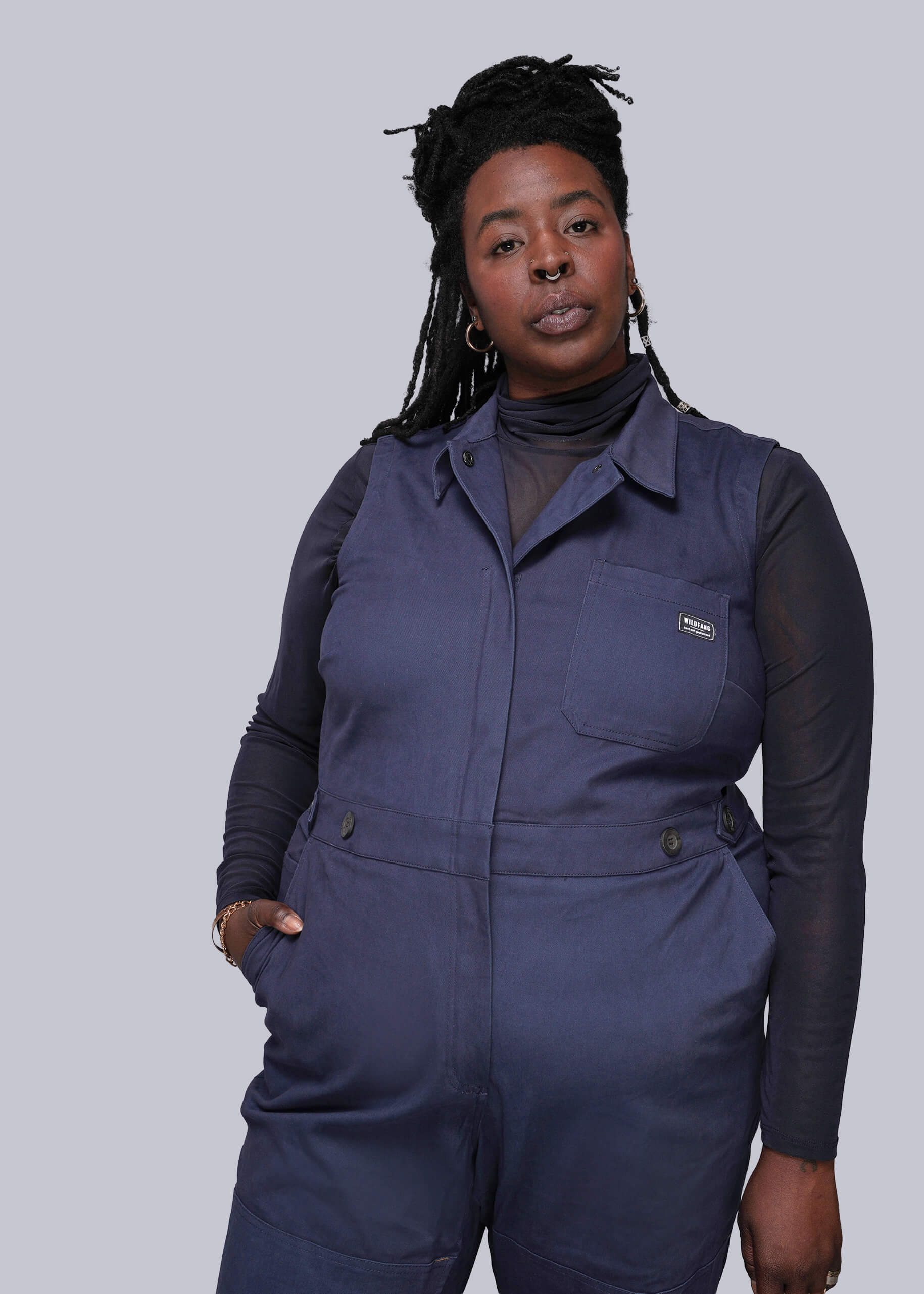 The Essential Sleeveless High Waisted Coverall - Image 7