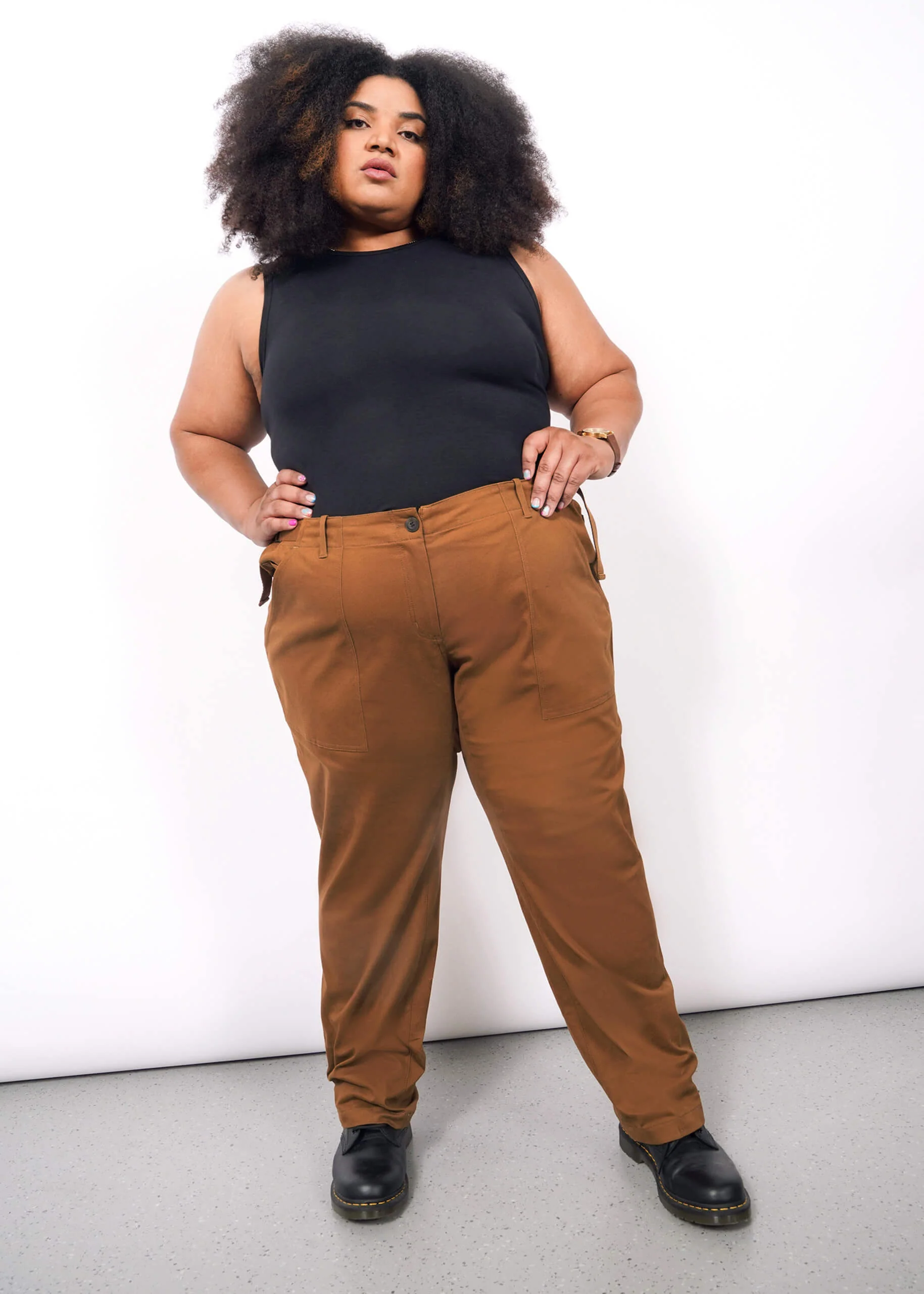 The Essential Cotton Twill Utility Pant - Image 4