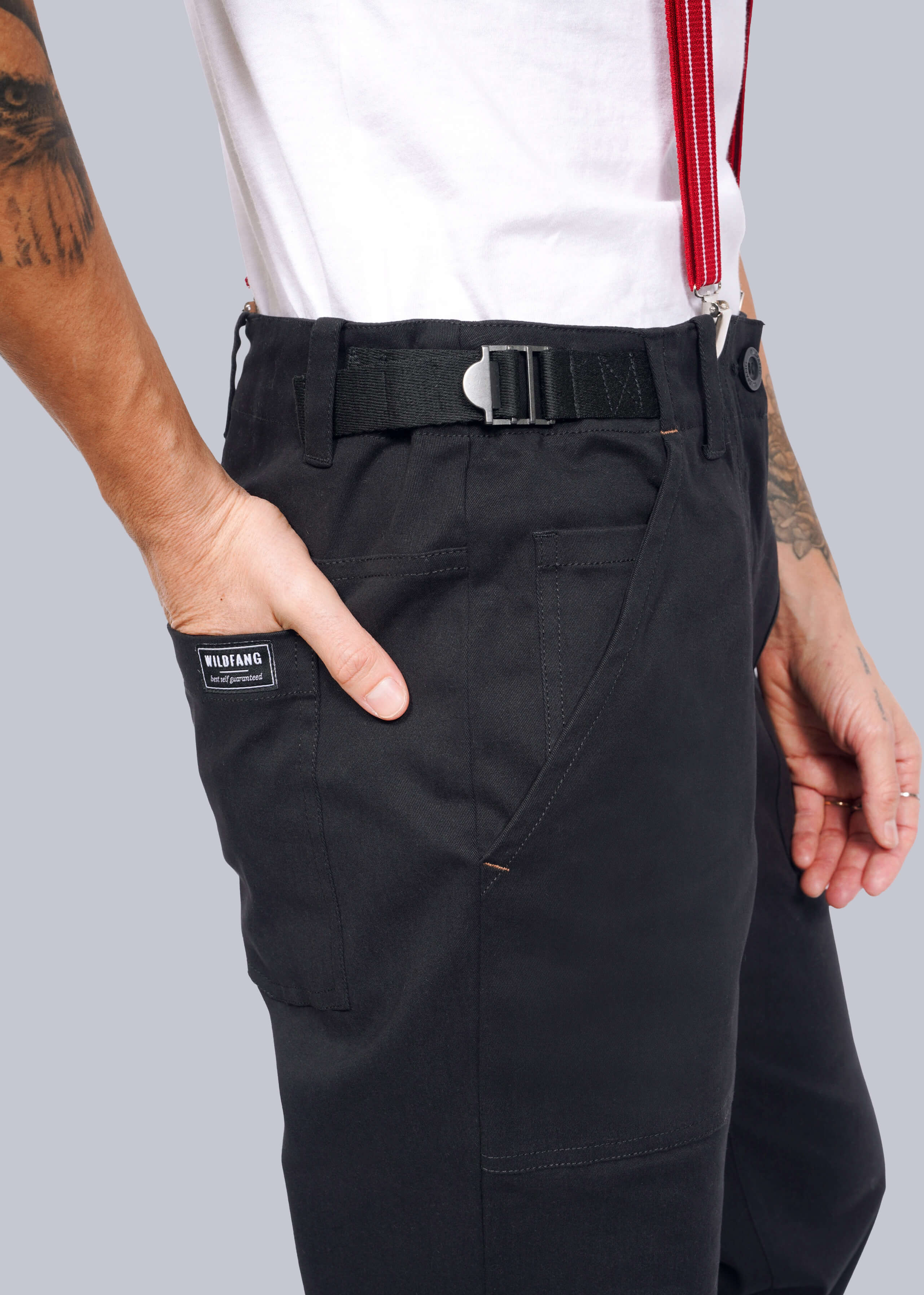The Essential Cotton Twill Utility Pant - Image 7