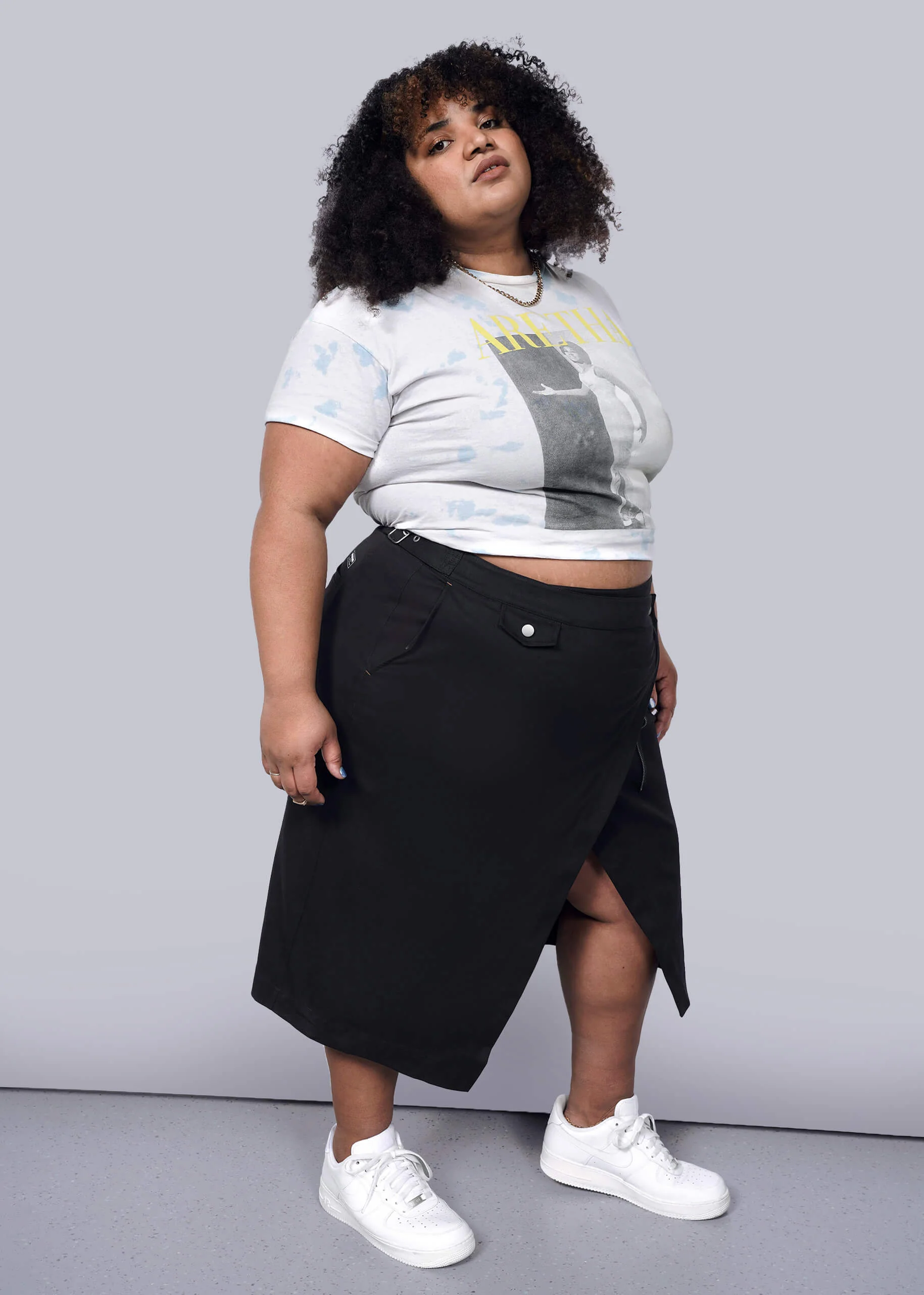 The Essential Cotton Twill Utility Wrap Skirt - Image 7