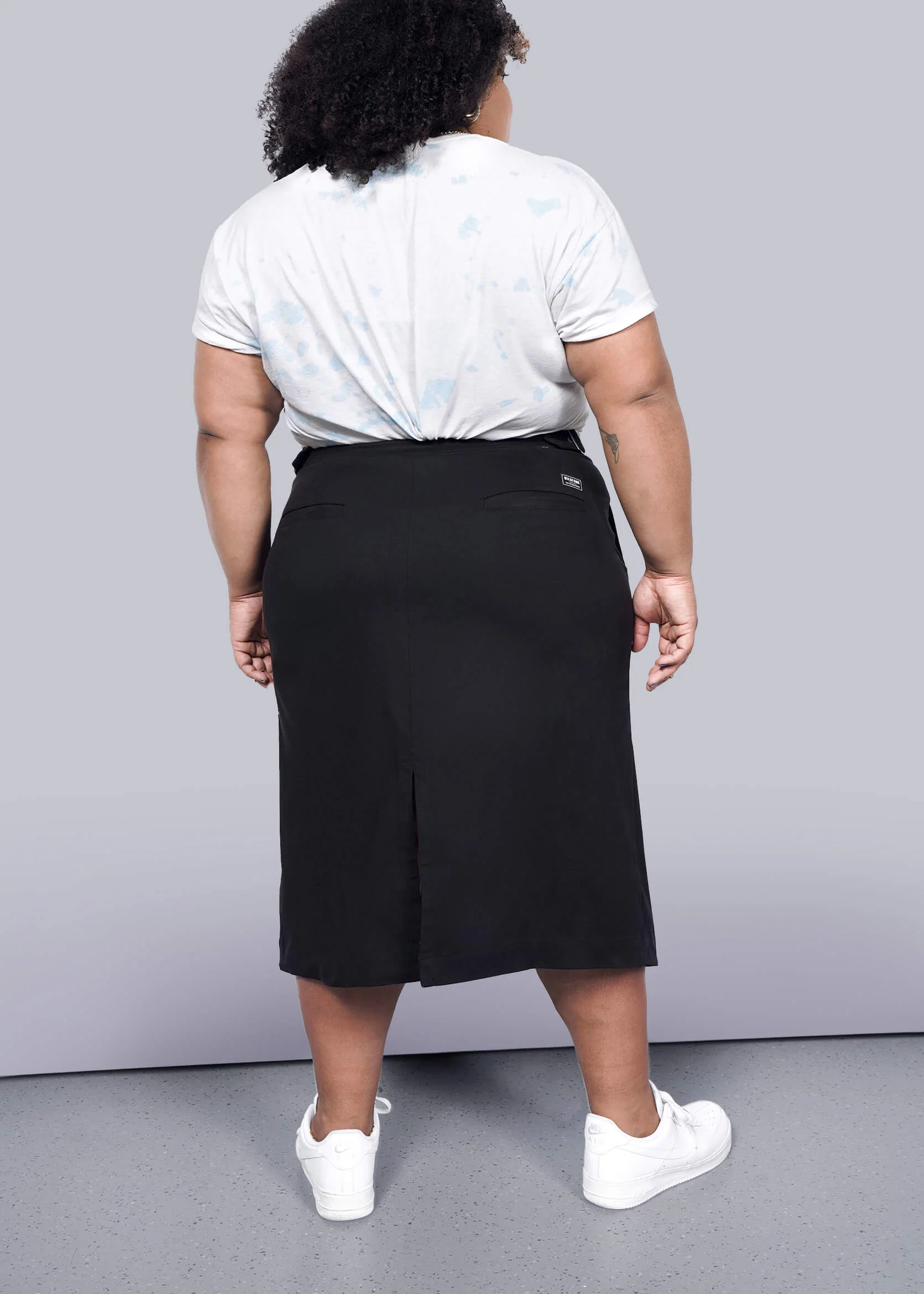 The Essential Cotton Twill Utility Wrap Skirt - Image 8