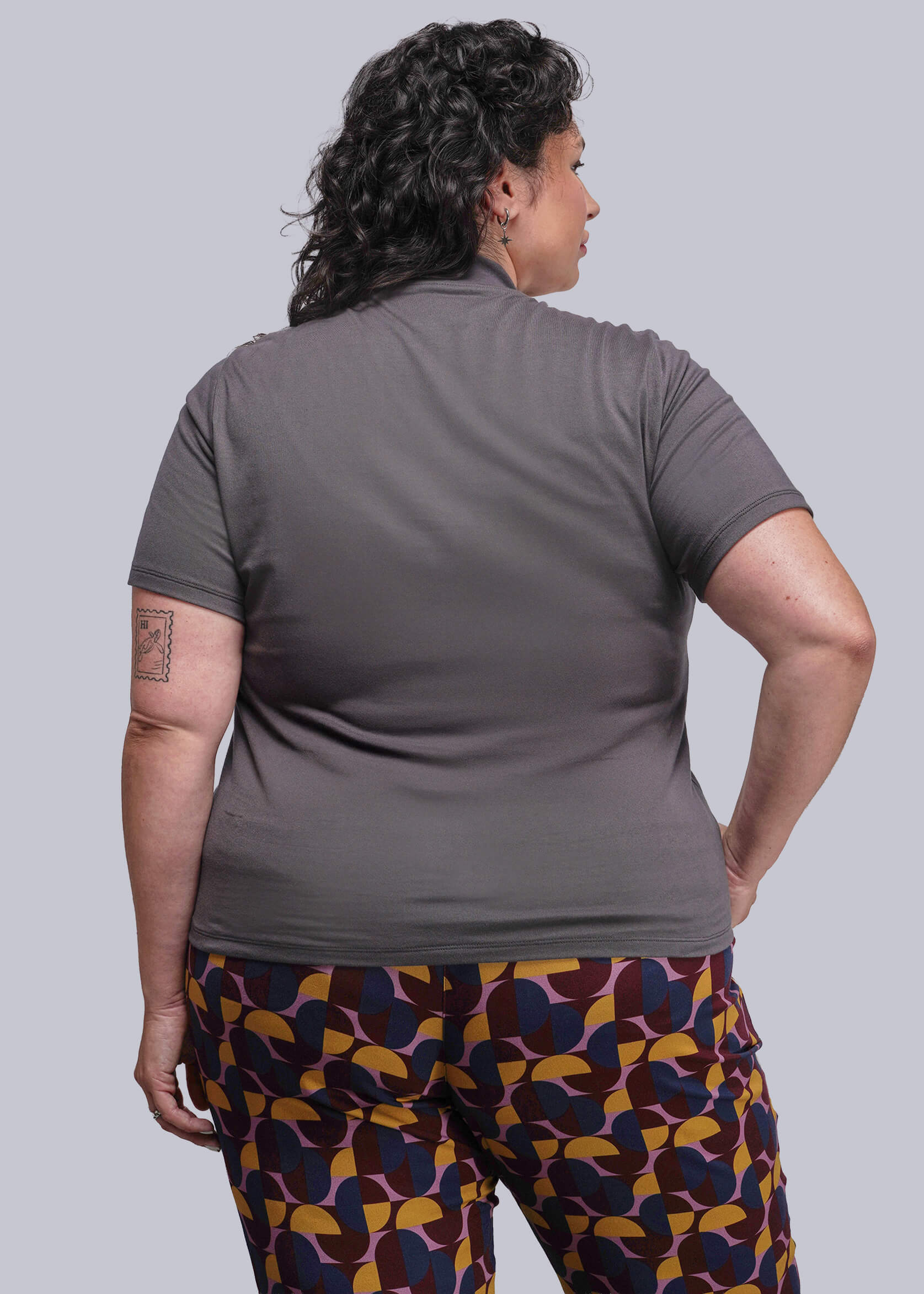 The Everyday Mock Neck Tee - Image 8