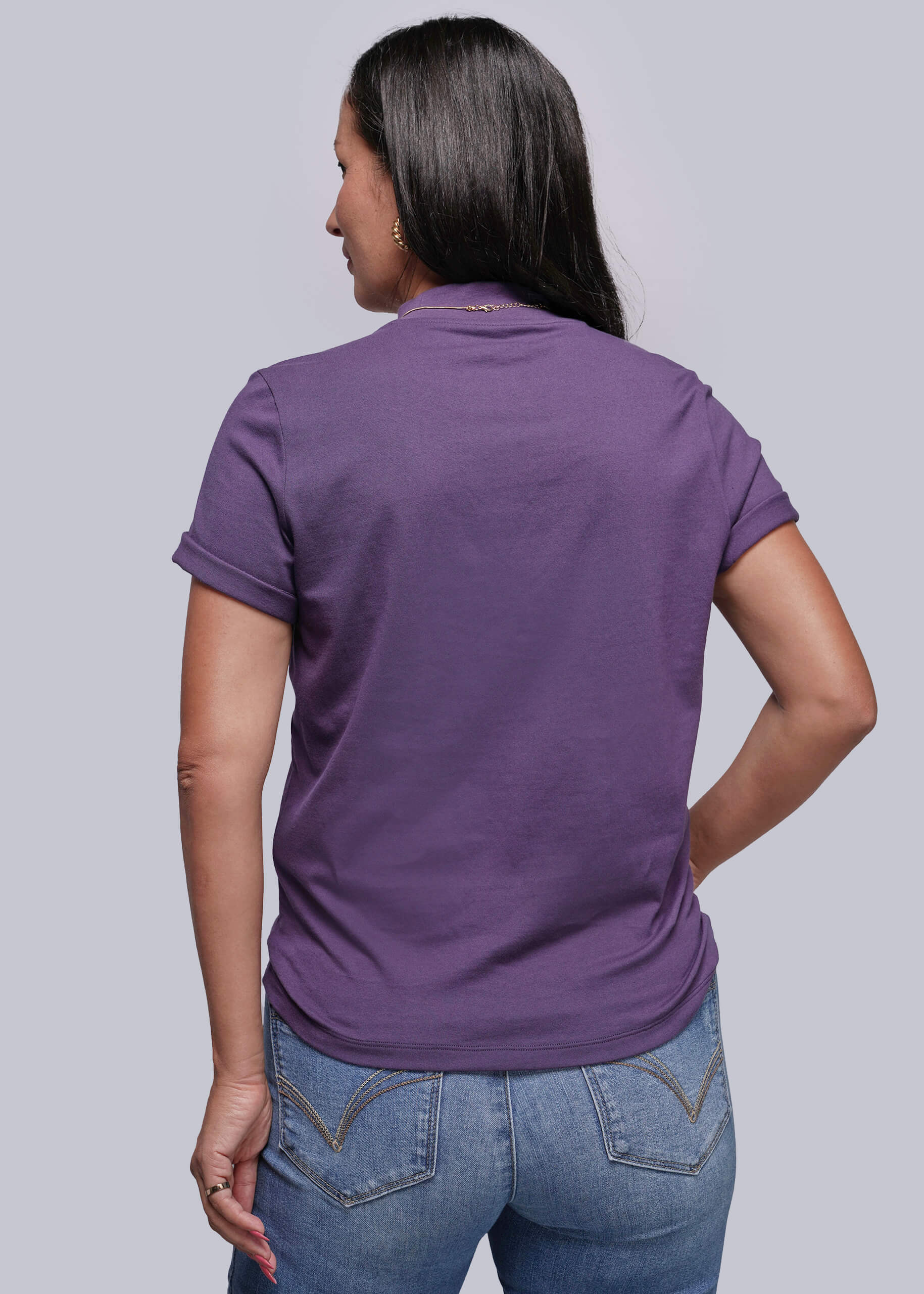 The Everyday Mock Neck Tee - Image 3