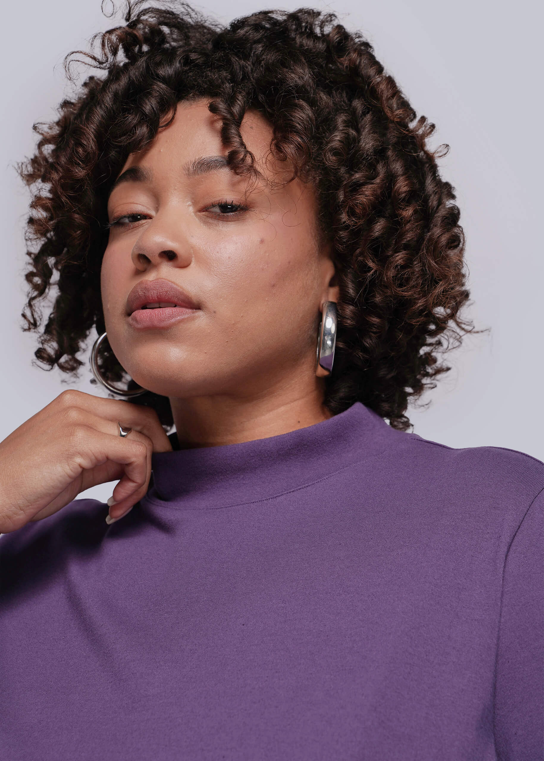 The Everyday Mock Neck Tee - Image 5