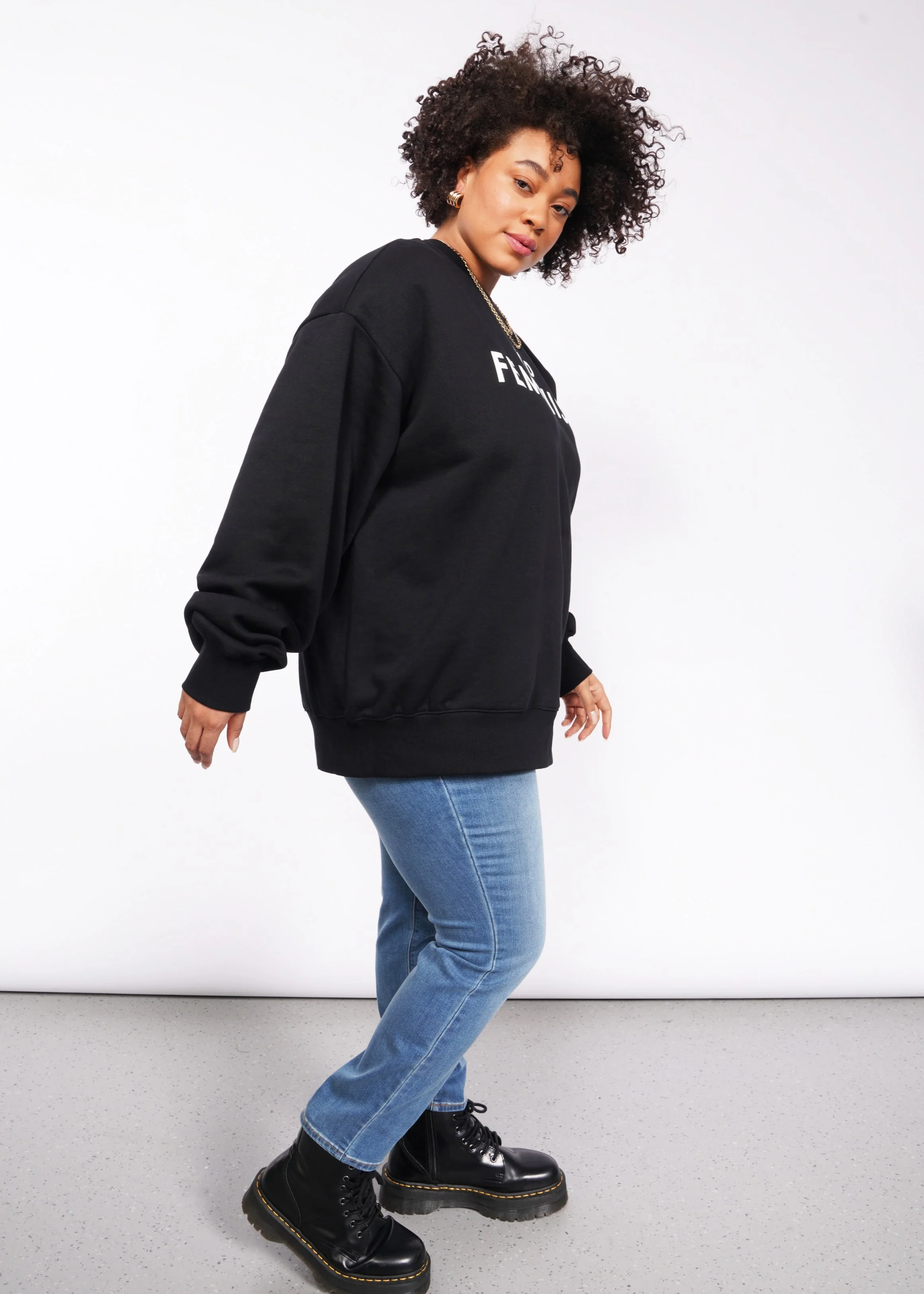 The Wild Feminist Crew Neck Sweatshirt - Image 6