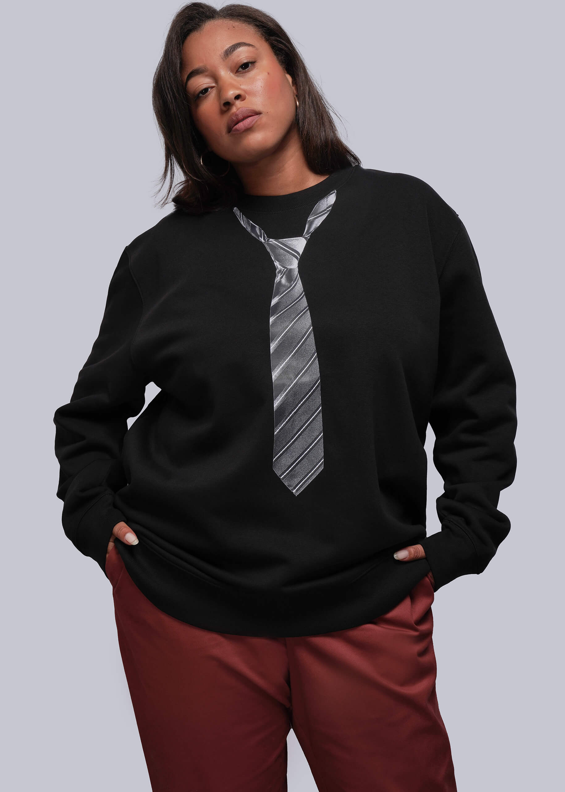 The Wildfang Tie Crew Neck Sweatshirt - Image 6