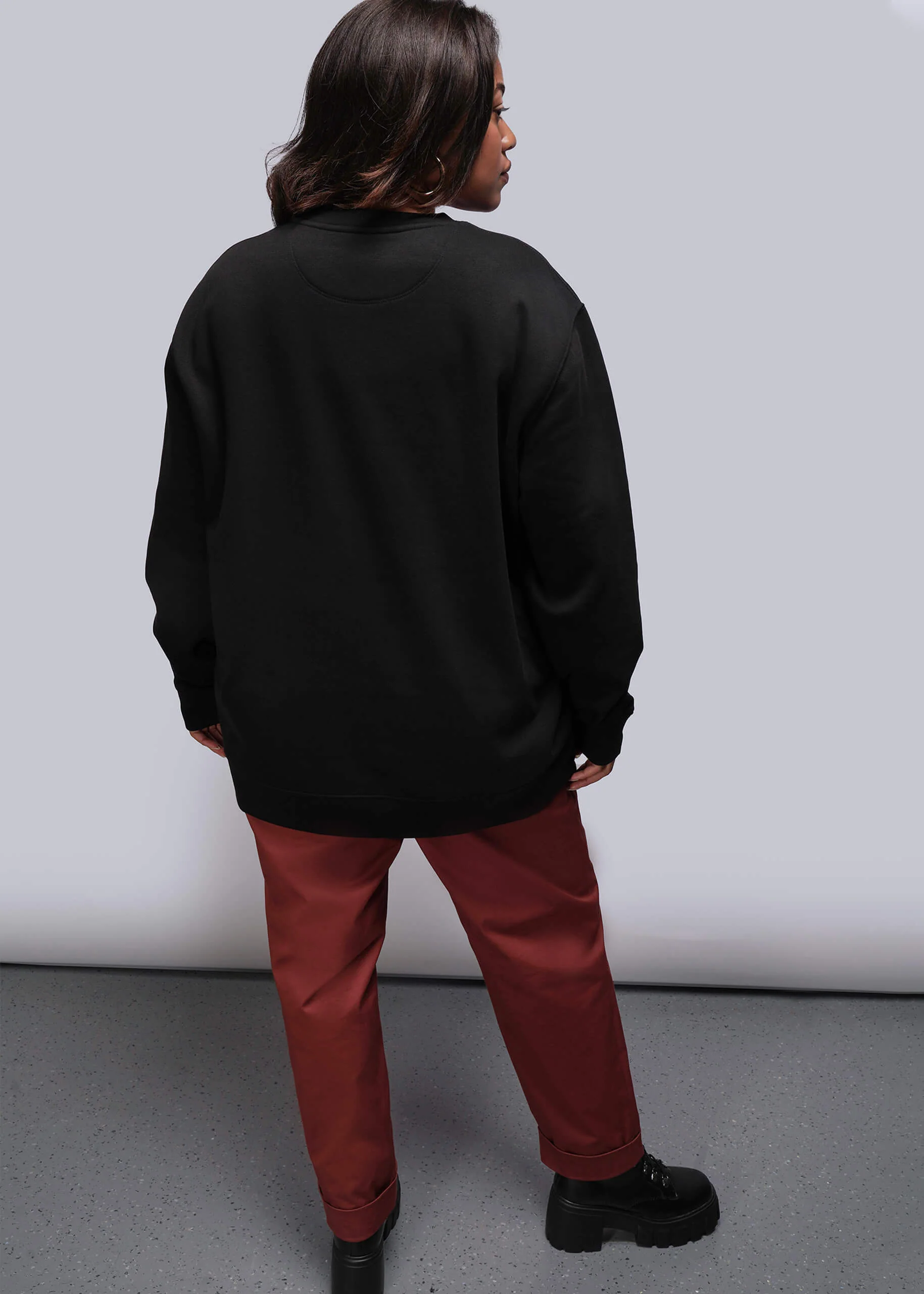 The Wildfang Tie Crew Neck Sweatshirt - Image 8